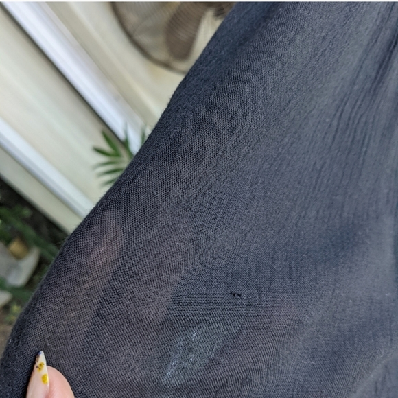 Free People XS Te Amo Mini Dress Embroidered Black - Picture 13 of 16